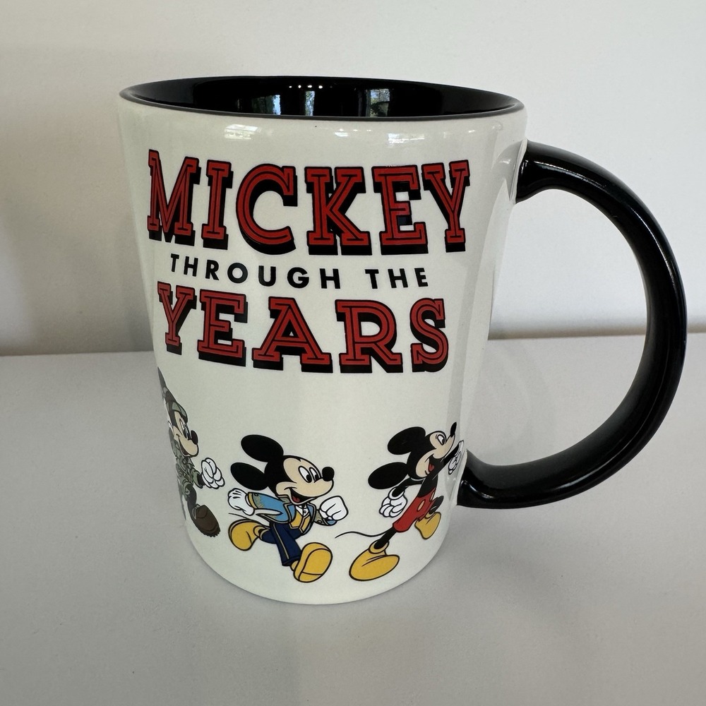 Disney Parks Mickey Through The Years Ceramic Coffee Mug